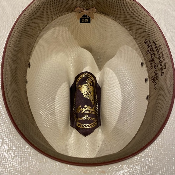 Straw Hat | 10x | Cattleman Crease | 59 | 7 3/8 - Picture 5 of 8